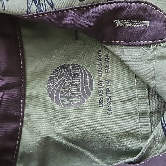 Boys Cactus Print Short Sleeve Button-up Shirt - Picture 2 of 3